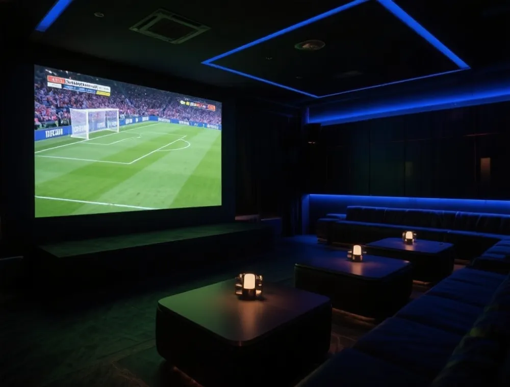 VIP观赛场景示意图