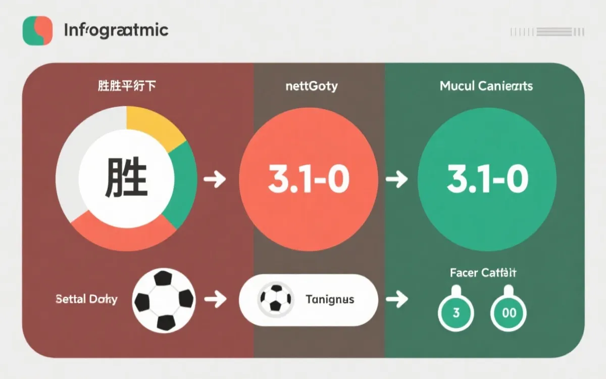 小组赛积分计算与同分比较规则的信息图